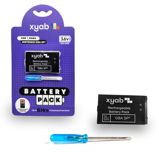 GBA SP (Game Boy Advance SP) Rechargeable Controller Battery Pack - xyab