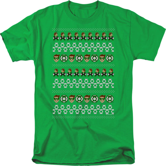 GREEN LANTERN/UGLY CHRISTMAS SWEATER PATTERN