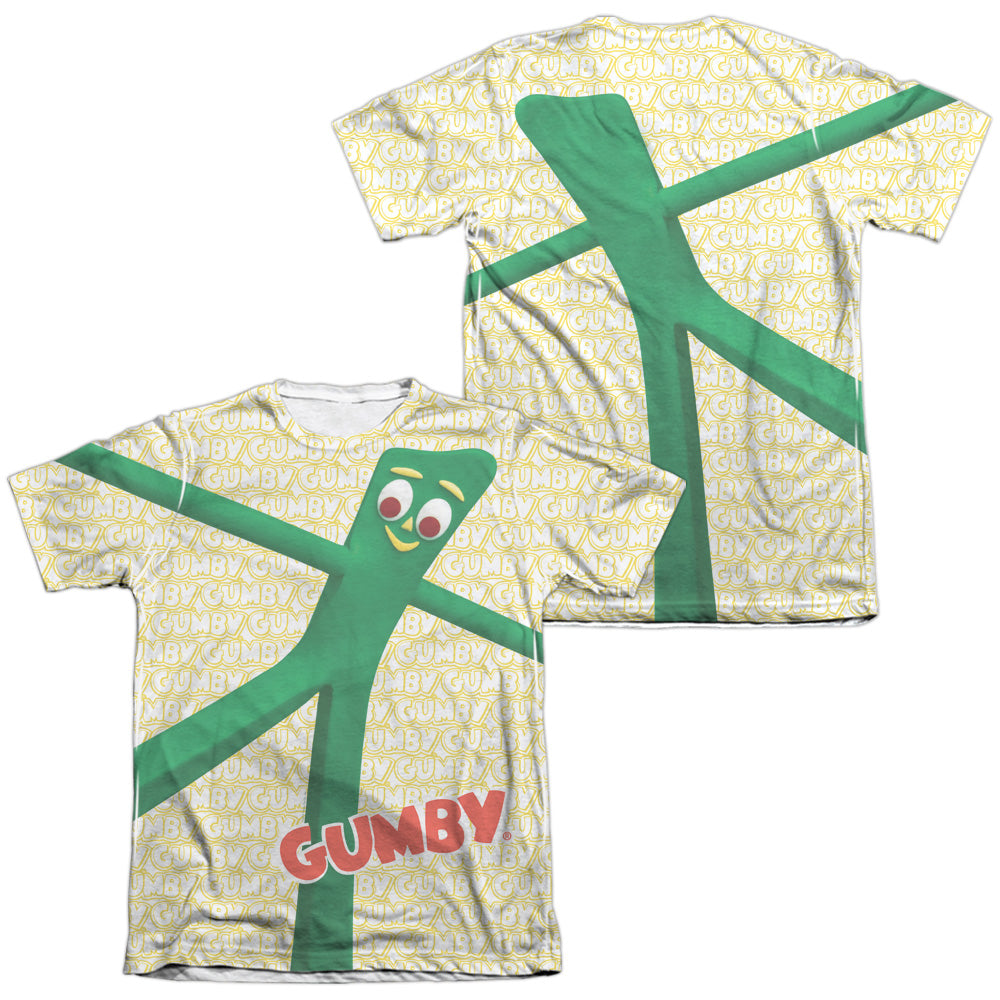 GUMBY/STRETCHED (FRONT/BACK PRINT)