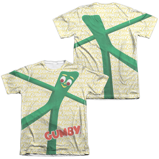 GUMBY/STRETCHED (FRONT/BACK PRINT)