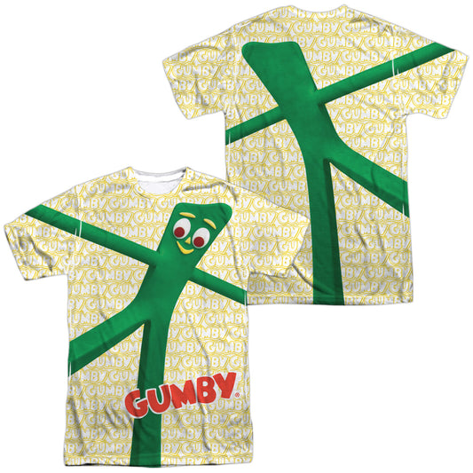 GUMBY/STRETCHED (FRONT/BACK PRINT)