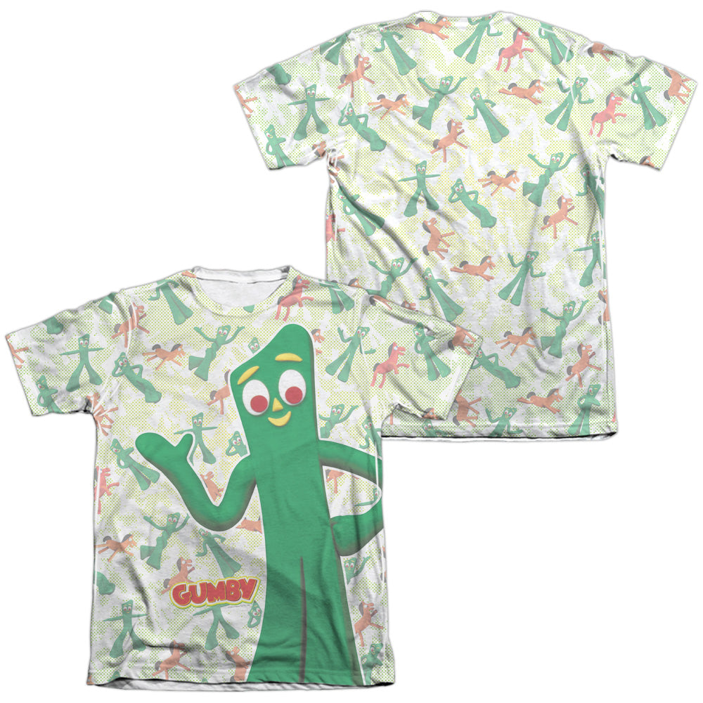 GUMBY/FRIENDLY GREETING (FRONT/BACK PRINT)