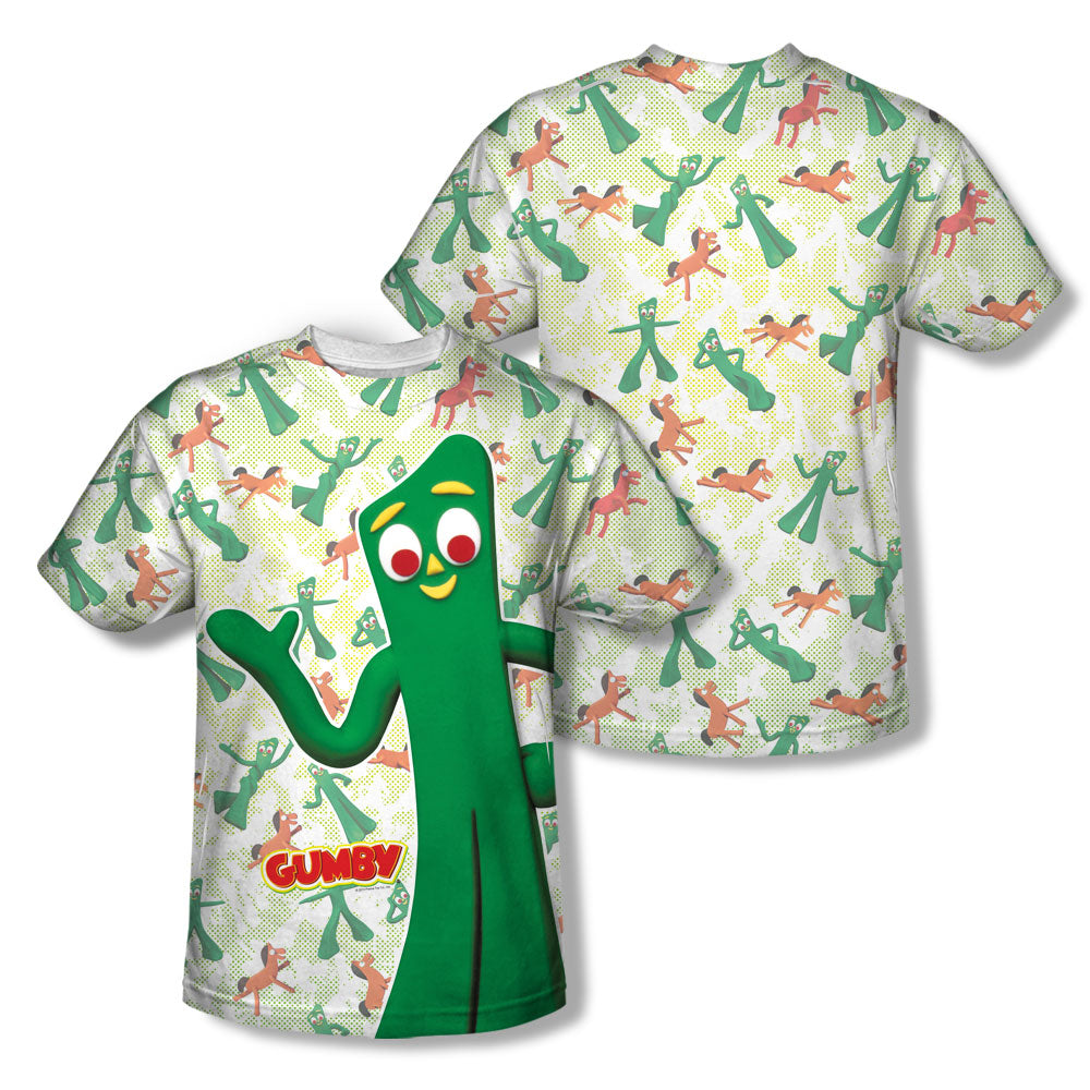 GUMBY/FRIENDLY GREETING (FRONT/BACK PRINT)