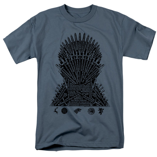 GAME OF THRONES/WHAT BUILDS THE THRONE
