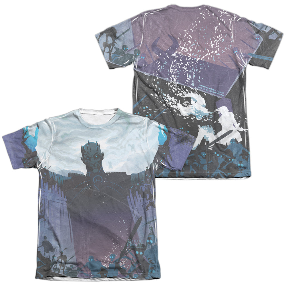 GAME OF THRONES/THE DEAD COME WITH IT (FRONT/BACK PRINT)