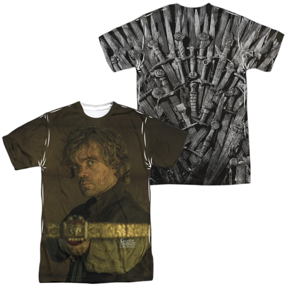 GAME OF THRONES/TYRION FOR THE THRONE (FRONT/BACK PRINT)