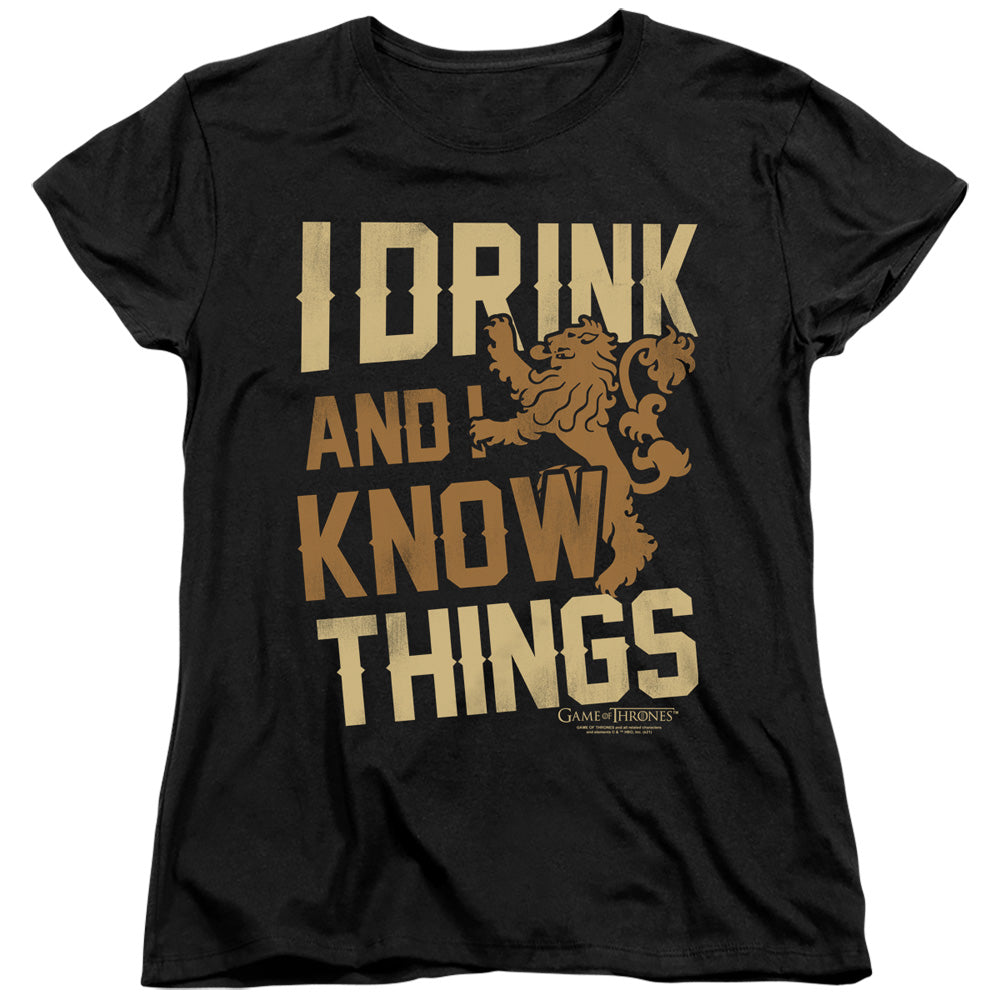 GAME OF THRONES/KNOW THINGS
