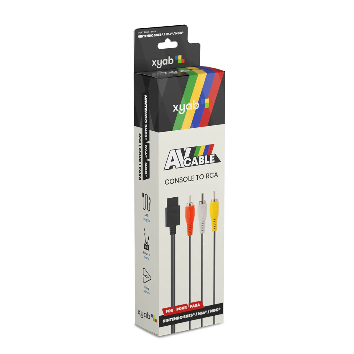 GameCube / N64 / SNES AV Composite Cable - xyab