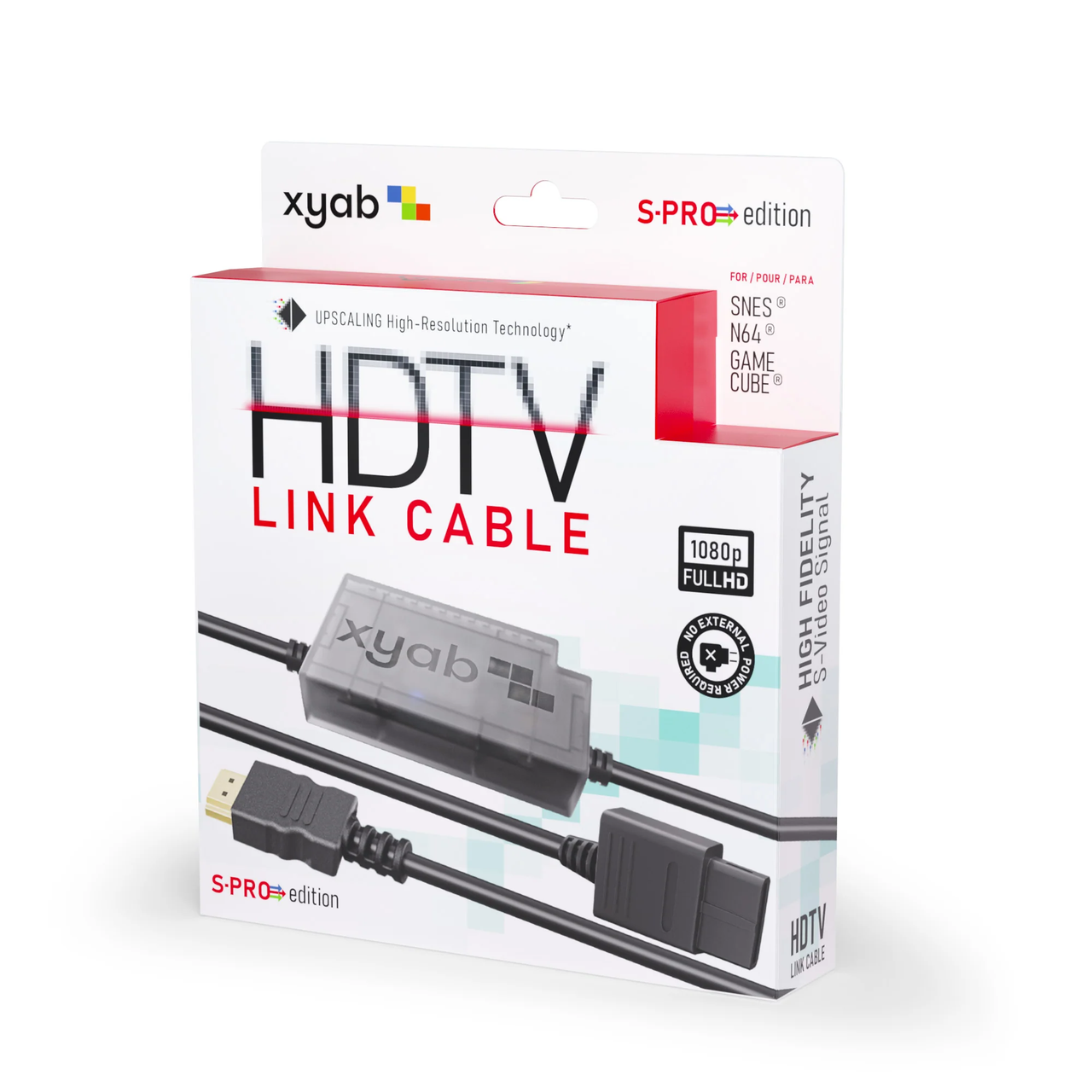 GameCube/ N64/ SNES S-PRO HD Cable - xyab