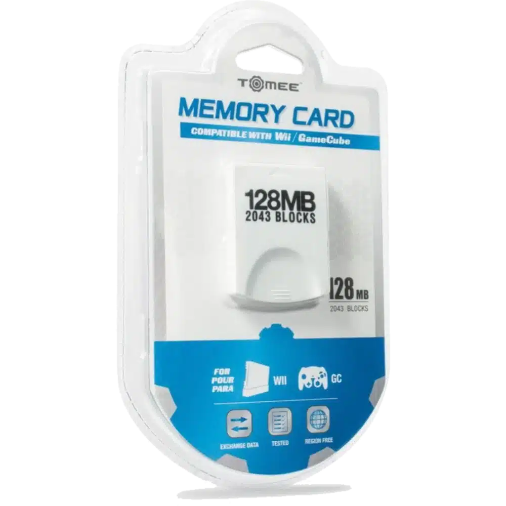 Gamecube / Wii Memory Card 128MB - Tomee