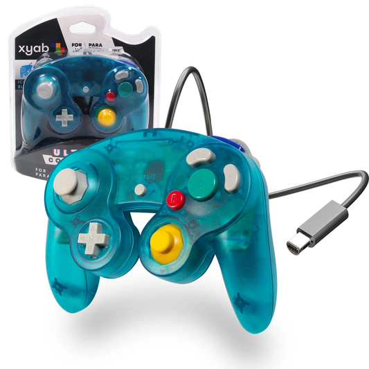 Gamecube Controller: Clear Ice Blue - xyab
