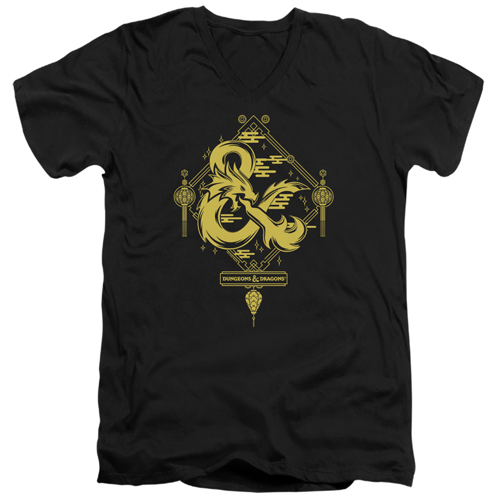 DUNGEONS AND DRAGONS/YEAR OF THE DRAGON GOLD LOGO