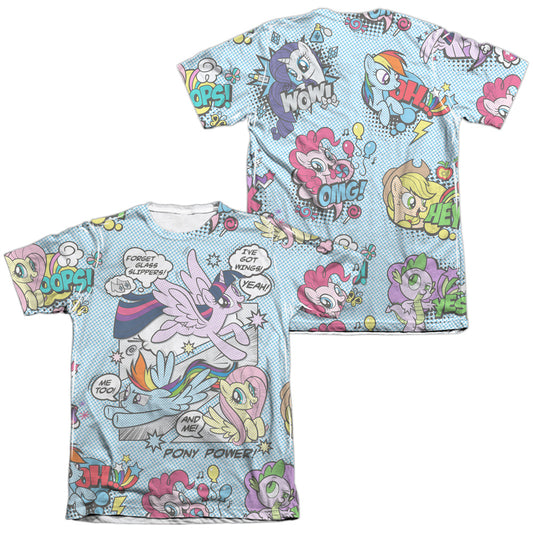 MY LITTLE PONY TV/PONY COMIC (FRONT/BACK PRINT)