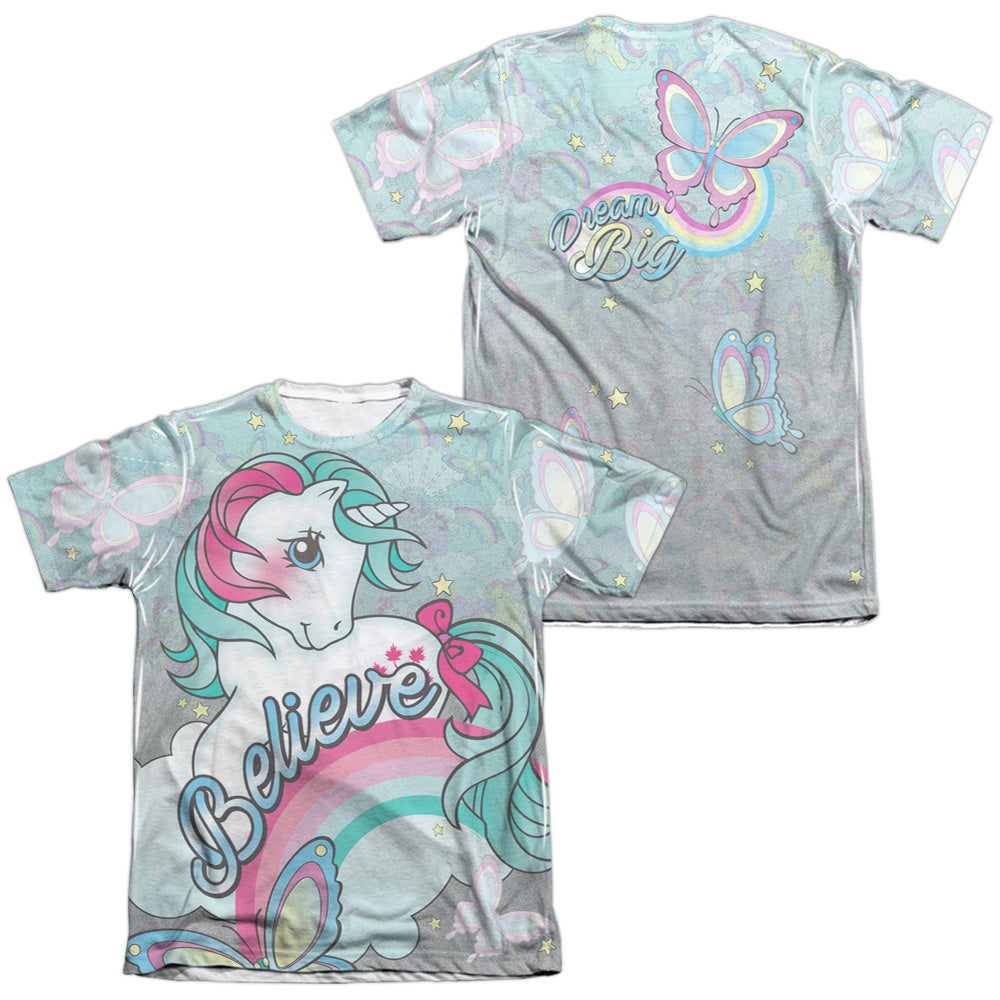 MY LITTLE PONY RETRO/BELIEVE IN DREAMS (FRONT/BACK PRINT)