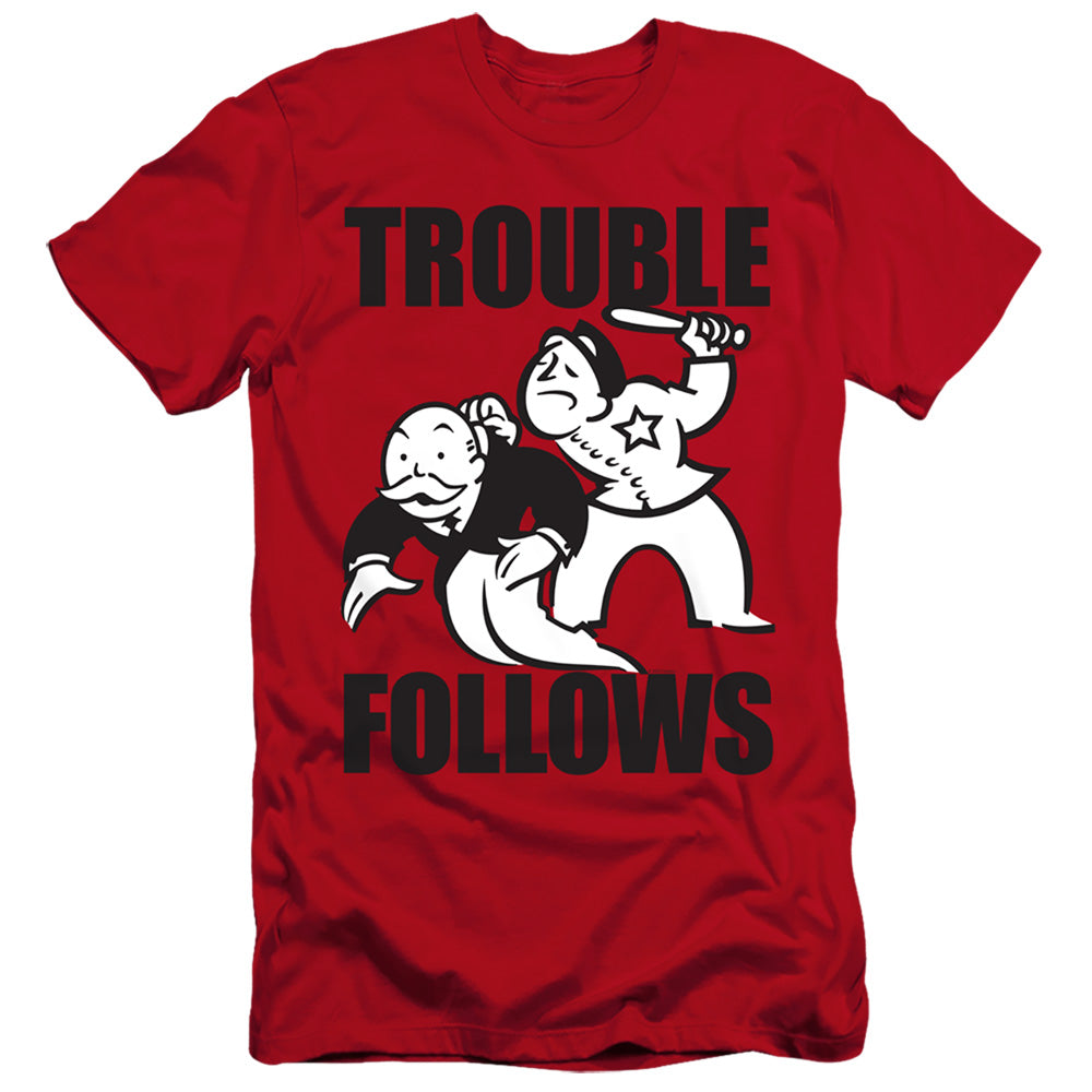MONOPOLY/TROUBLE FOLLOWS EVERGREEN
