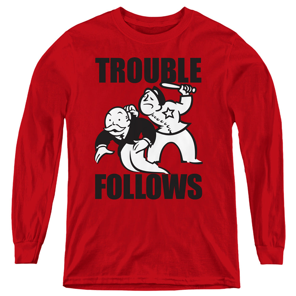 MONOPOLY/TROUBLE FOLLOWS EVERGREEN