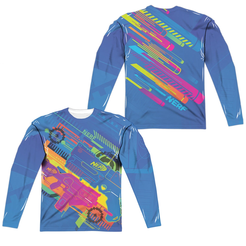 NERF/NEON COLLAGE (FRONT/BACK PRINT)