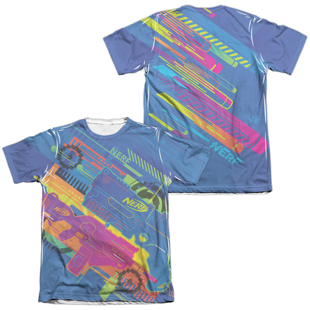 NERF/NEON COLLAGE (FRONT/BACK PRINT)
