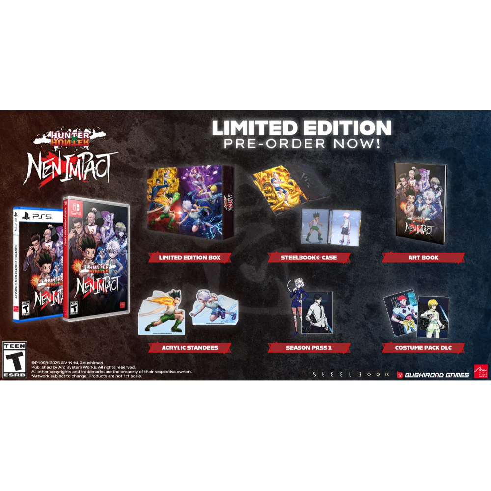 HUNTERHUNTER NENIMPACT: Limited Edition - PS5