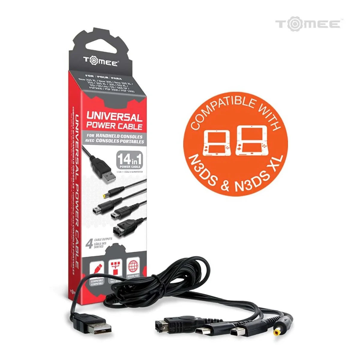 Handheld Console Universal Power Cable - Tomee