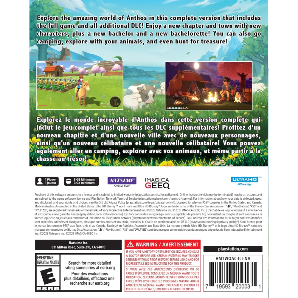 Harvest Moon: The Winds of Anthos Complete - PS5