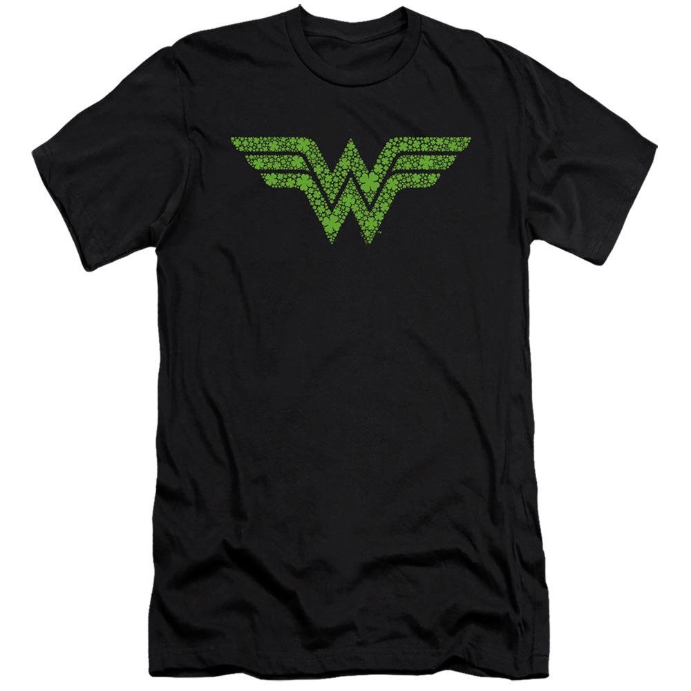 WONDER WOMAN/ST. PATRICK'S DAY SHAMROCK LOGO