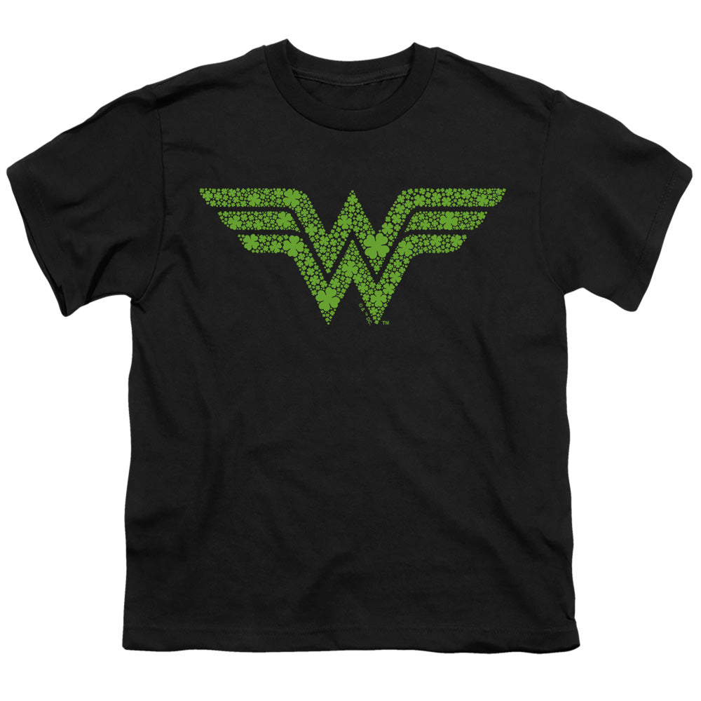 WONDER WOMAN/ST. PATRICK'S DAY SHAMROCK LOGO