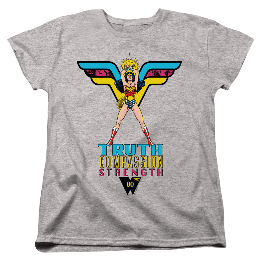 WONDER WOMAN/TRUTH, COMPASSION, STRENGTH