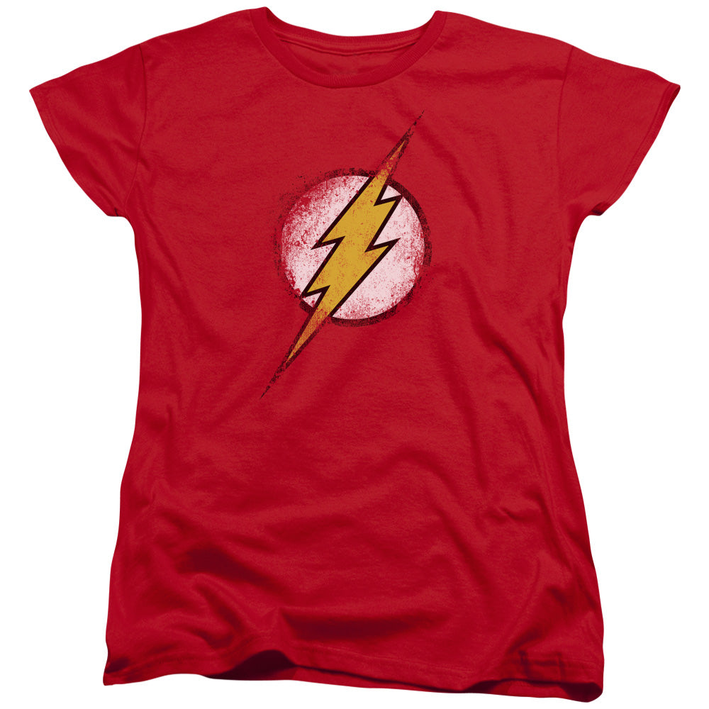 JLA/DESTROYED FLASH LOGO