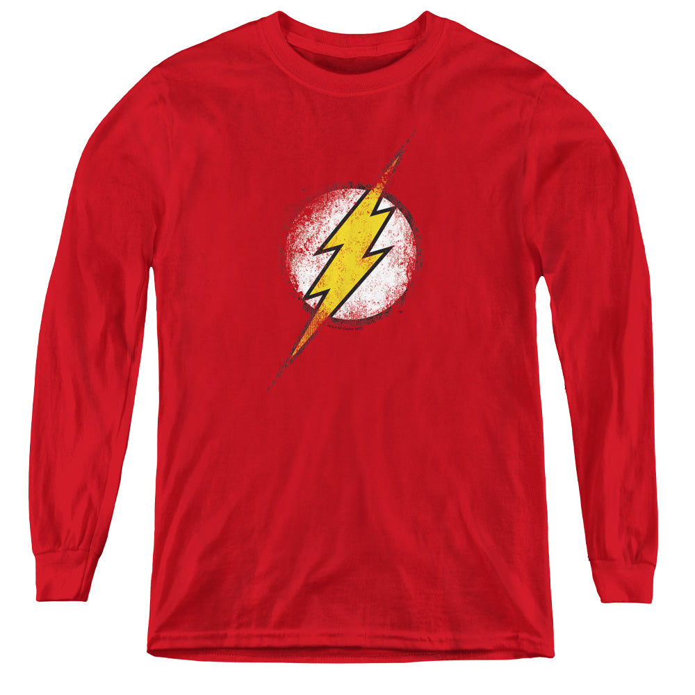 JLA/DESTROYED FLASH LOGO