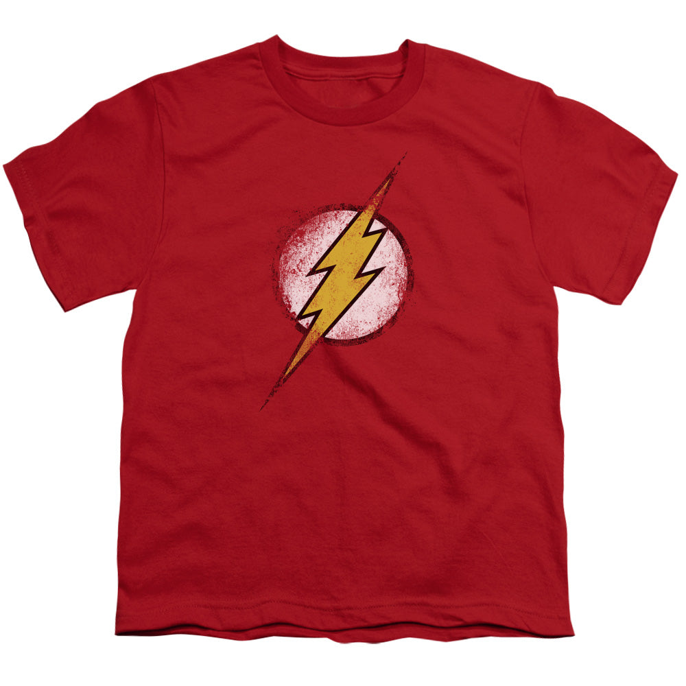 JLA/DESTROYED FLASH LOGO