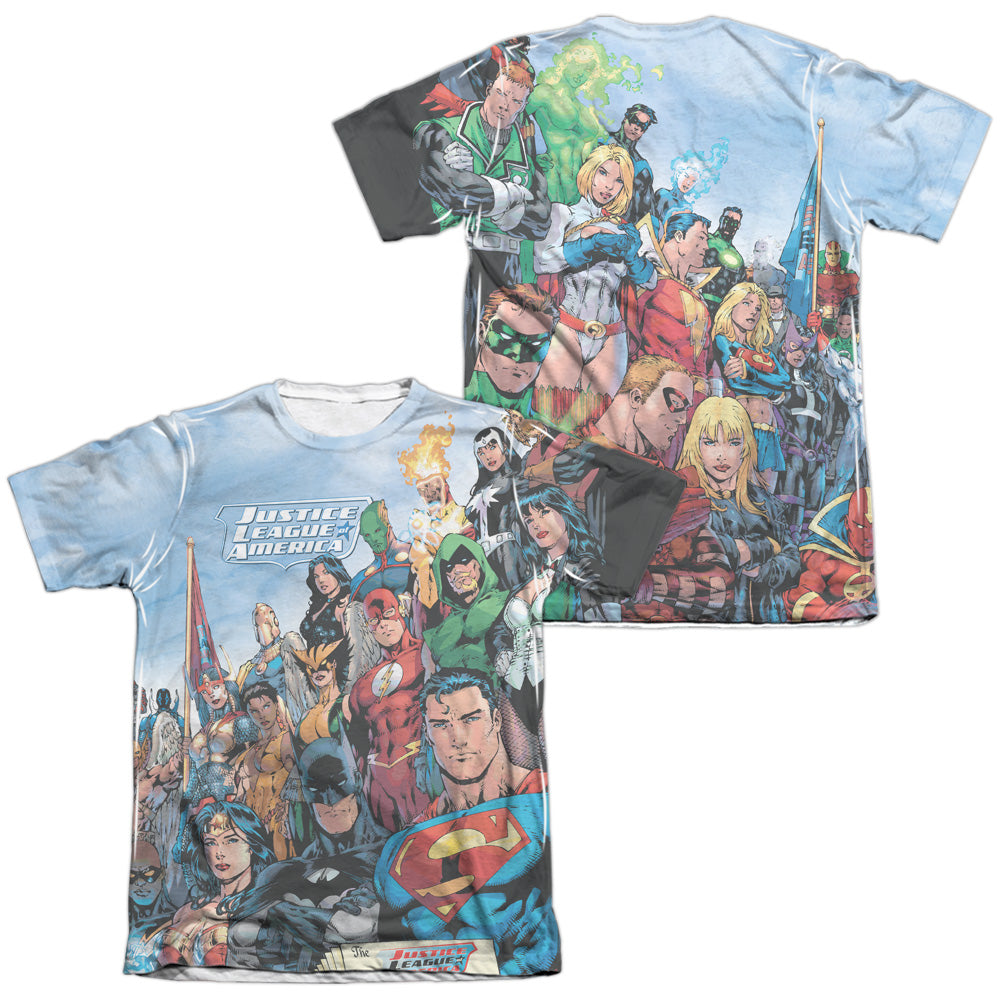 JLA/JUSTICE LEAGUE OF AMERICA (FRONT/BACK PRINT)