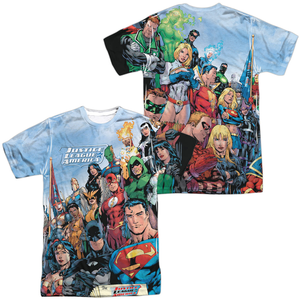 JLA/JUSTICE LEAGUE OF AMERICA (FRONT/BACK PRINT)