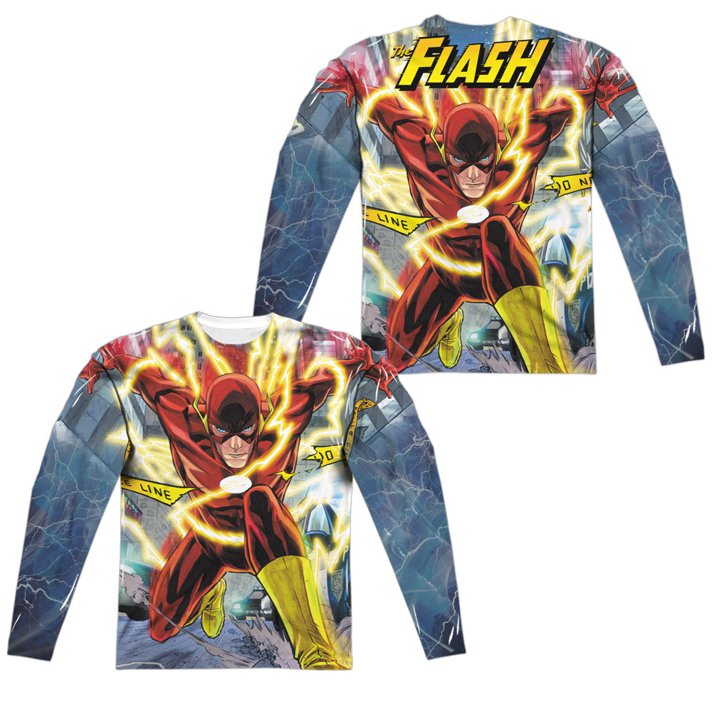 JLA/POLICE LINE (FRONT/BACK PRINT)