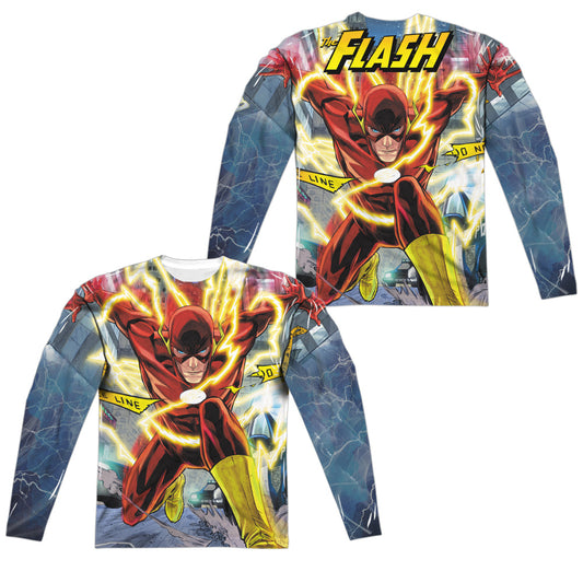 JLA/POLICE LINE (FRONT/BACK PRINT)