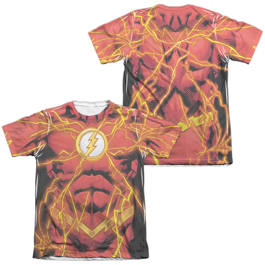 JLA/FLASH 52 BOLT (FRONT/BACK PRINT)