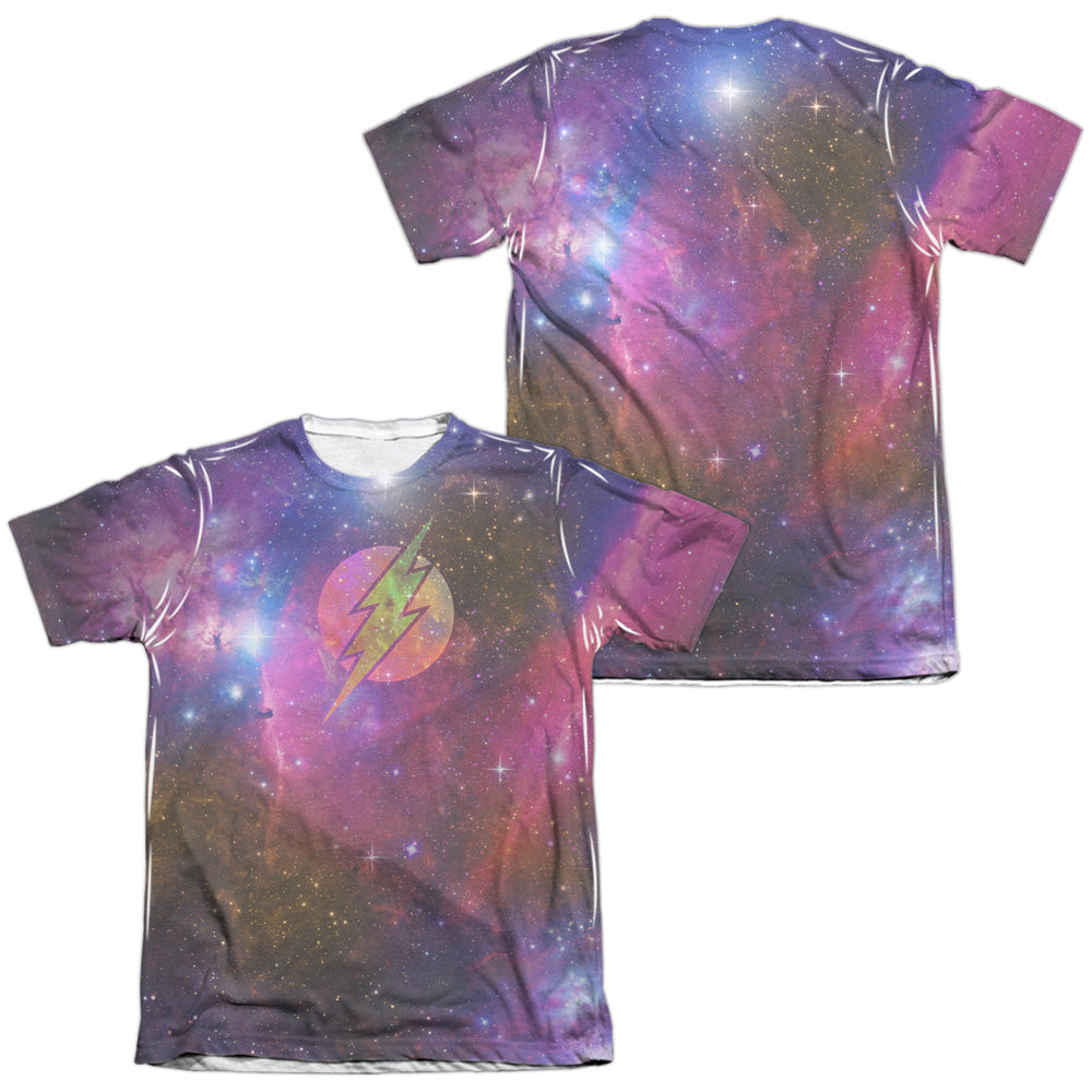 JLA/FLASH GALAXY (FRONT/BACK PRINT)