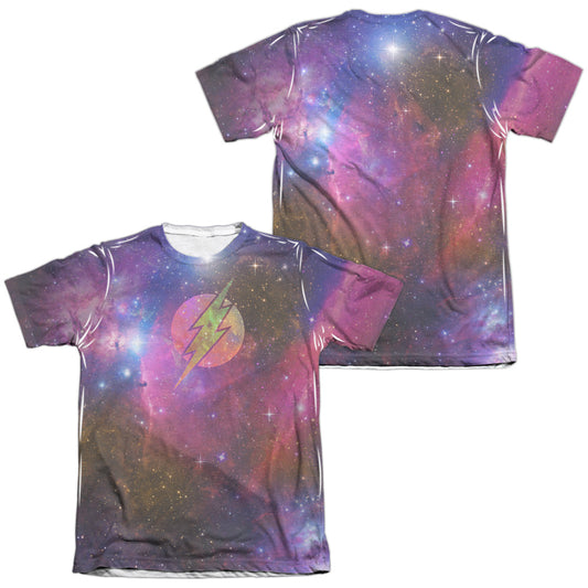 JLA/FLASH GALAXY (FRONT/BACK PRINT)