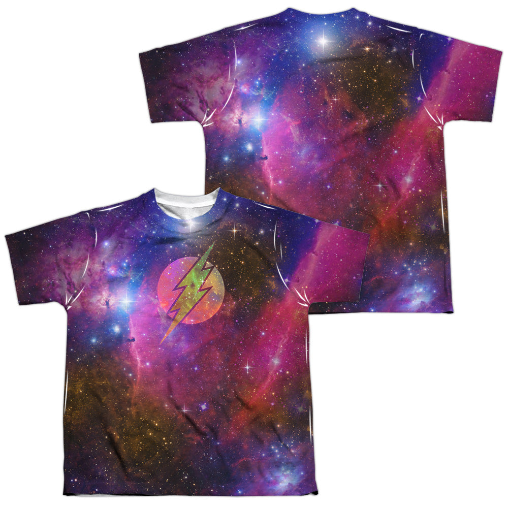 JLA/FLASH GALAXY (FRONT/BACK PRINT)