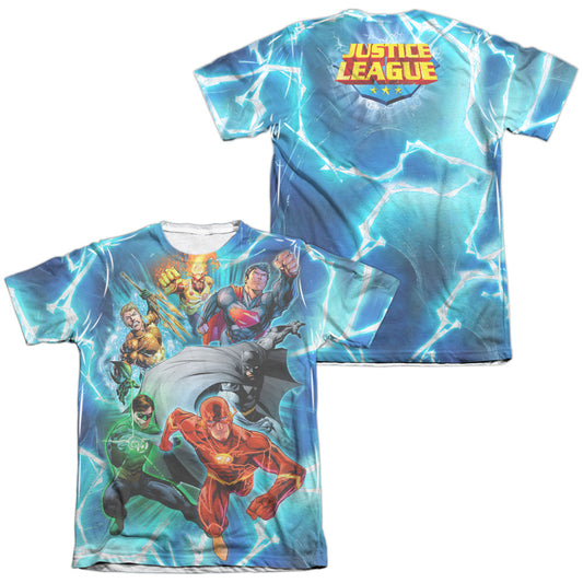 JLA/LIGHTNING TEAM (FRONT/BACK PRINT)
