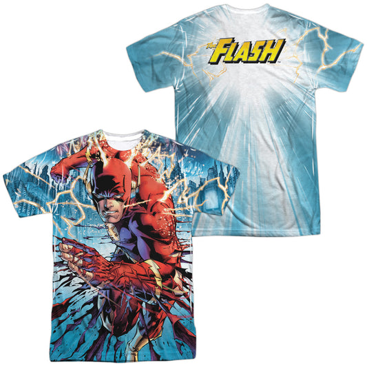 JLA/RIPPING AND TEARING (FRONT/BACK PRINT)