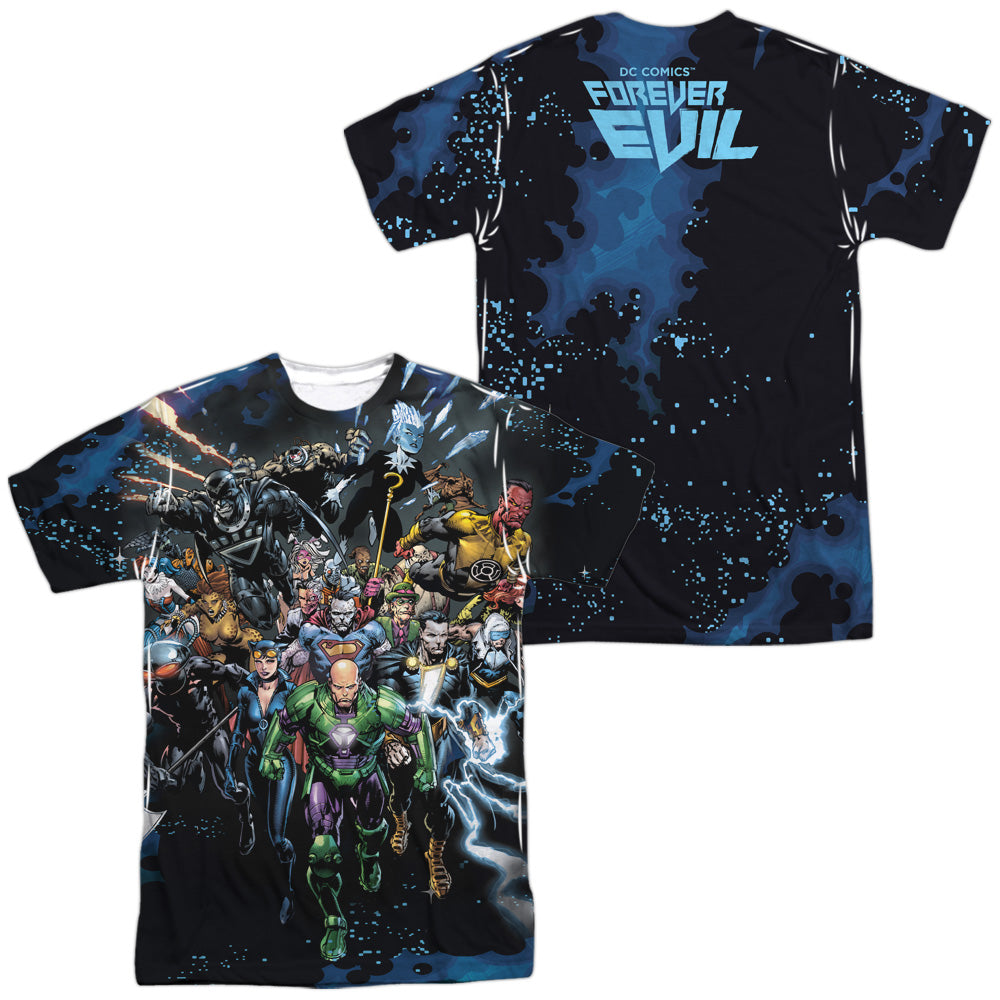 JLA/FOREVER EVIL (FRONT/BACK PRINT)