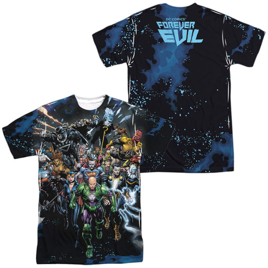JLA/FOREVER EVIL (FRONT/BACK PRINT)