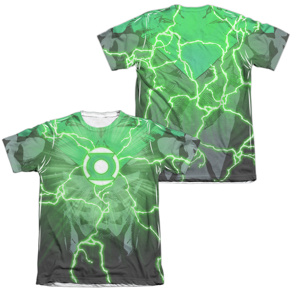 JLA/JOHN BURST (FRONT/BACK PRINT)