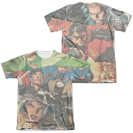 JLA/TORN (FRONT/BACK PRINT)
