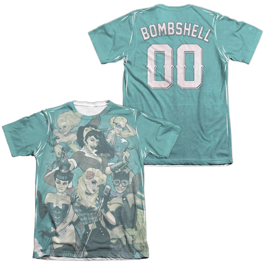 JLA/BOMBSHELL GROUP (FRONT/BACK PRINT)