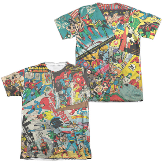 JLA/CLASSIC COLLAGE (FRONT/BACK PRINT)