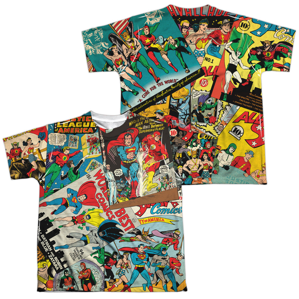 JLA/CLASSIC COLLAGE (FRONT/BACK PRINT)