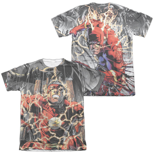JLA/SHOCK THERAPY (FRONT/BACK PRINT)