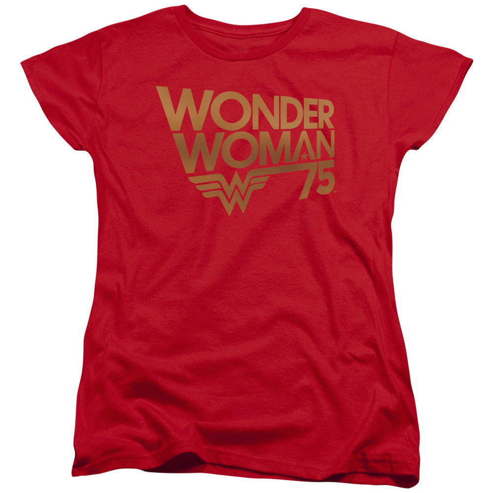 WONDER WOMAN/WONDER WOMAN 75TH ANNIVERSARY GOLD LOGO